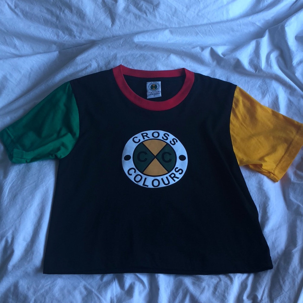 BOGO Colorblock Cross Colours T-Shirt